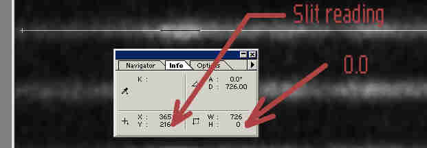 slit measurments